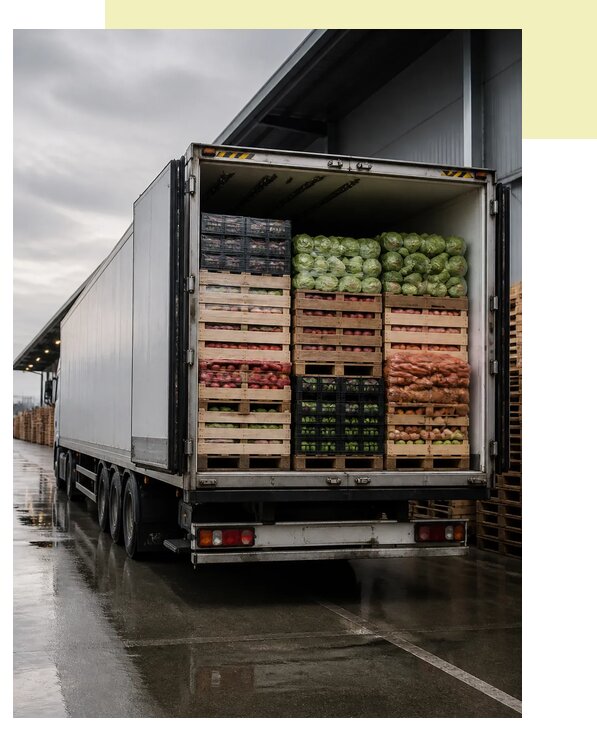 Перевозка плодоовощной продукции в Йошкара-Ола по цене от 5113 р. | Агросервис-Шкр